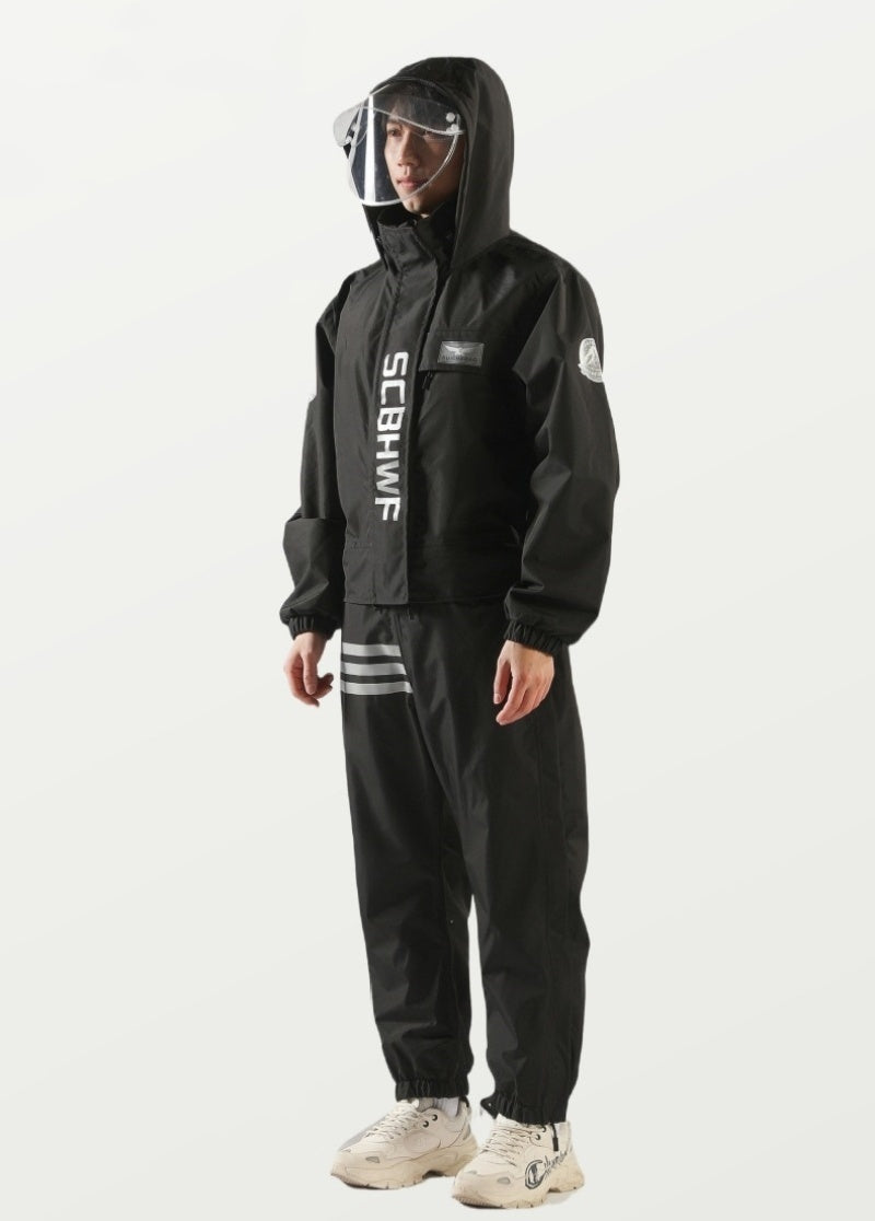 Winter Outdoors Cold-proof Cycling One-piece Work Clothes