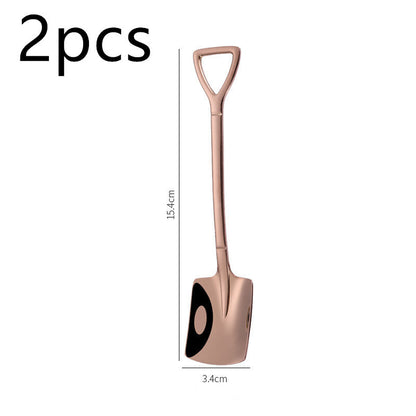 Stainless Steel Coffee Ice Cream Shovel Spoon