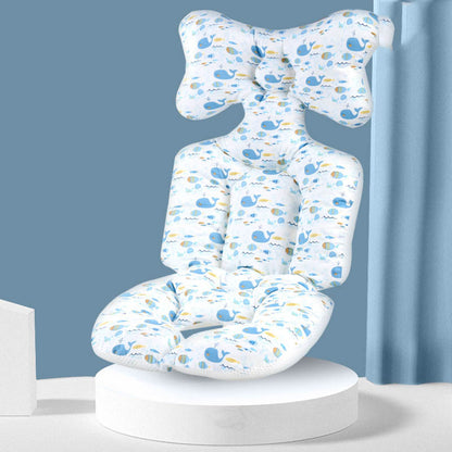 Simple Warm Padded Chair Stroller Cushion