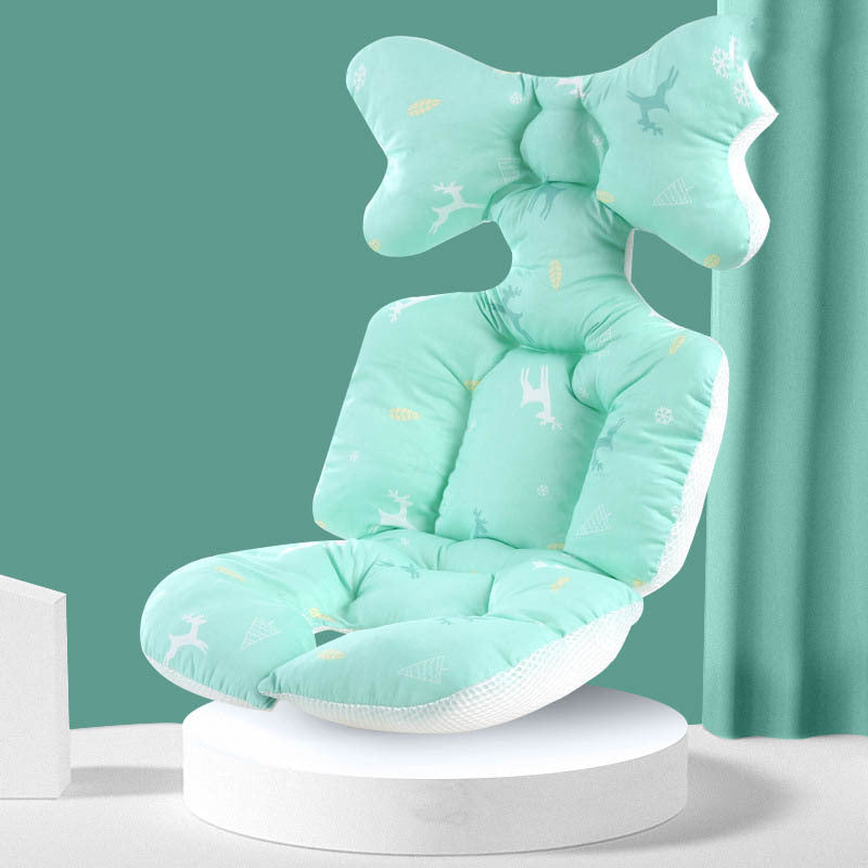 Simple Warm Padded Chair Stroller Cushion