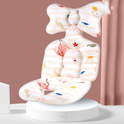 Simple Warm Padded Chair Stroller Cushion