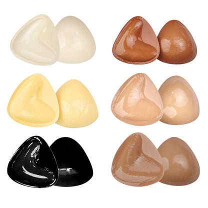 Double Sided Adhesive Sticky Bra Inserts Push Up Thick Sponge Breast Lift Pads Women Swimsuit Bikini Cup Enhancer