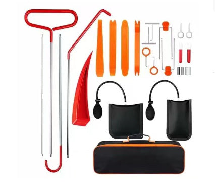 Car Tool Kit With No Damage Air Wedge Bag