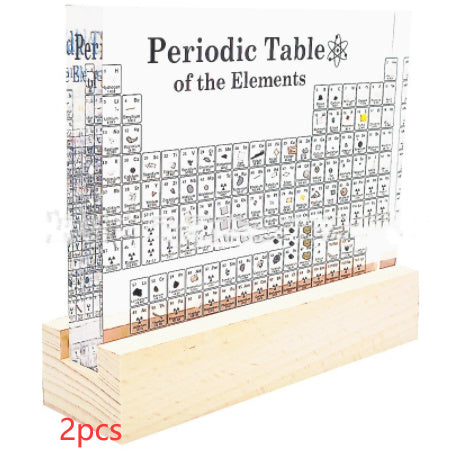 Crystal Periodic Table Ornaments In Kind