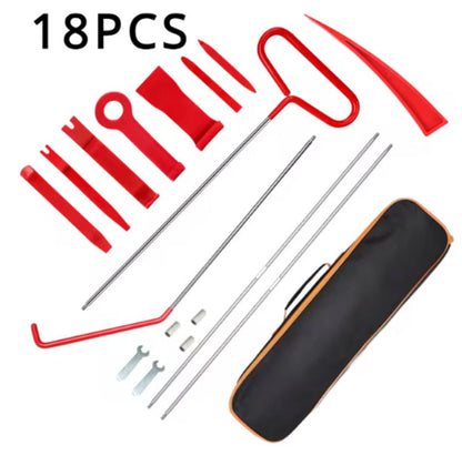 Car Tool Kit With No Damage Air Wedge Bag