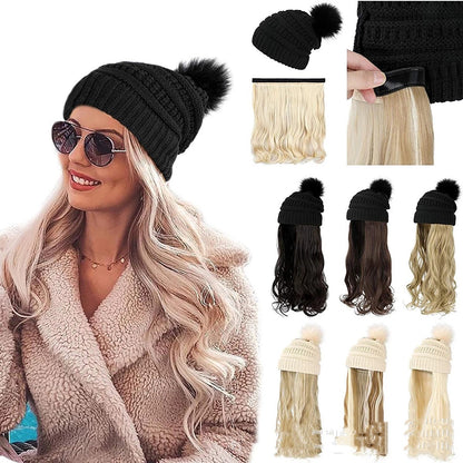 One-piece Wig Ful Set Fashion Big Wave Wig Head