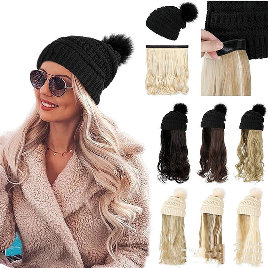 One-piece Wig Ful Set Fashion Big Wave Wig Head