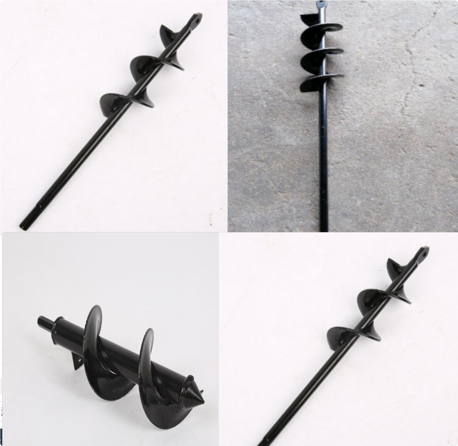Charging Garden Screw Twist Pit Drill Bit