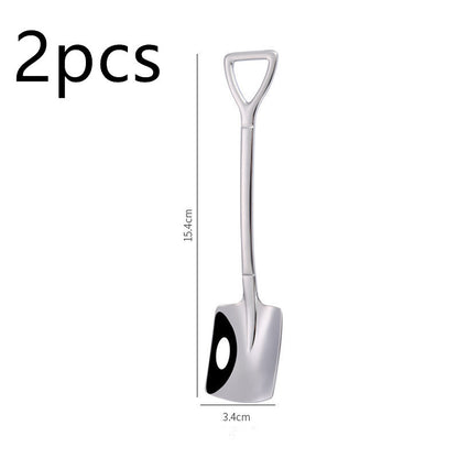 Stainless Steel Coffee Ice Cream Shovel Spoon