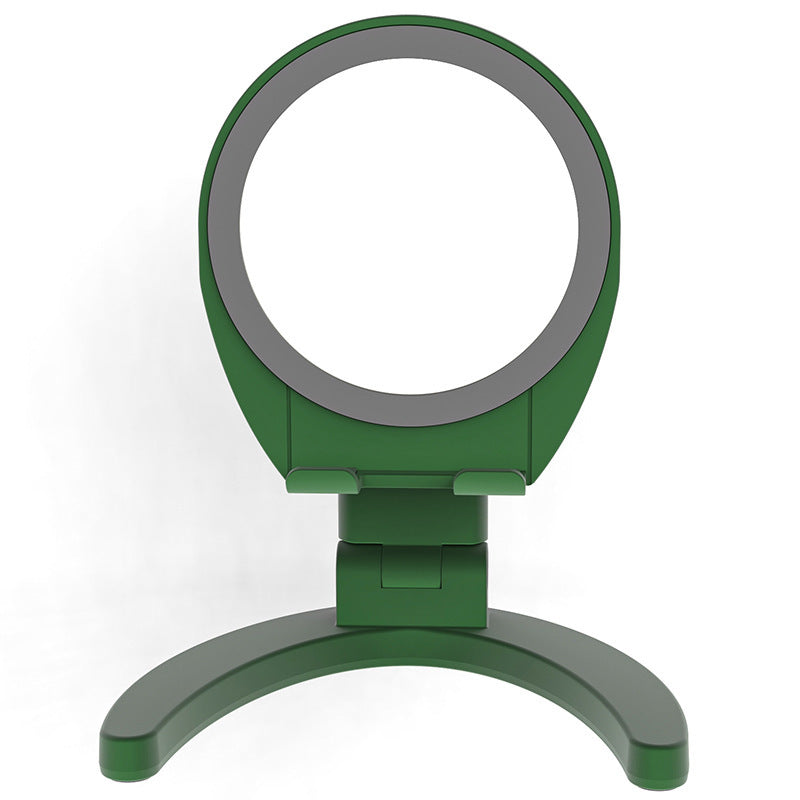 Portable Phone Holder Stand Desk Tablet With Mirror Mobile Phone Bracket With Mirror Foldable Phone Holder