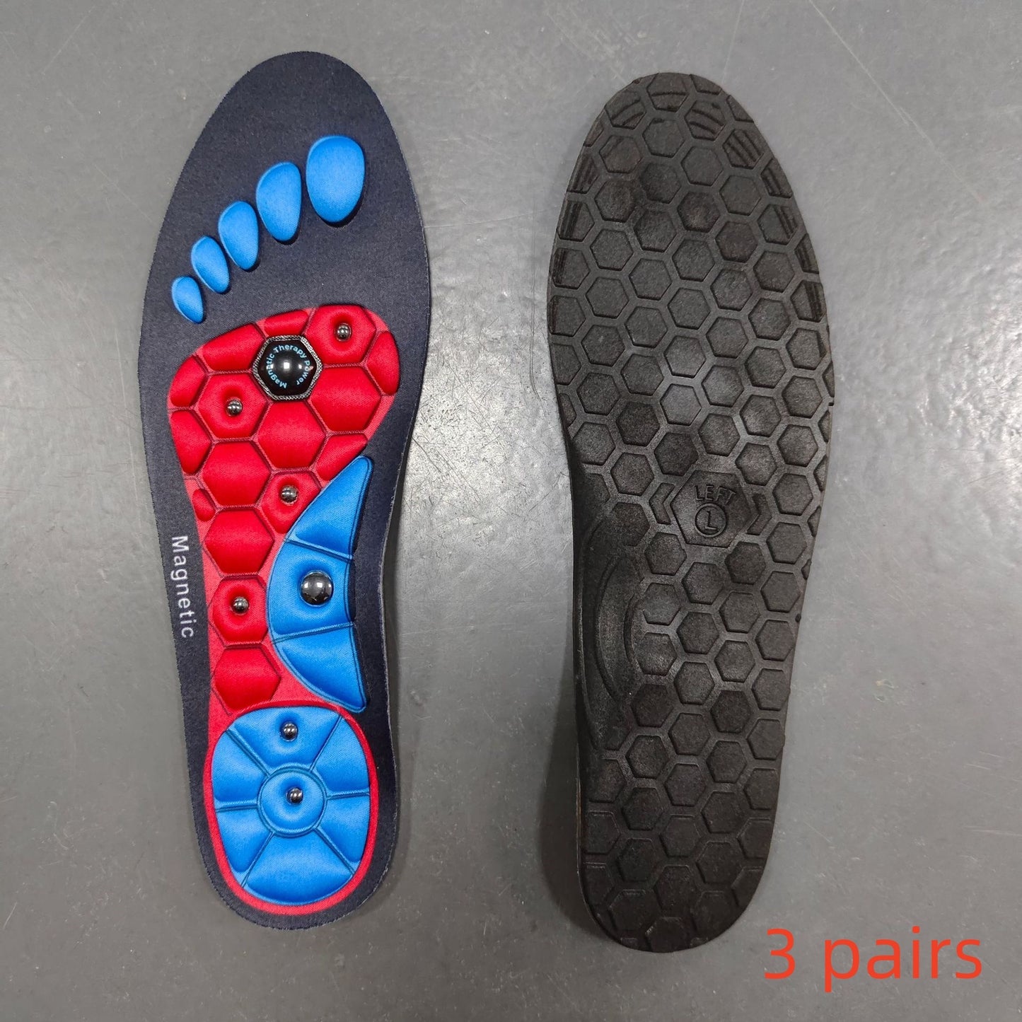 Medical Magnetic Insole Therapy Sports Insoles Orthopedic Insoles Massage Foot Weight Loss Slimming Acupressure Anti-fatigue Health Care Shoe Pads