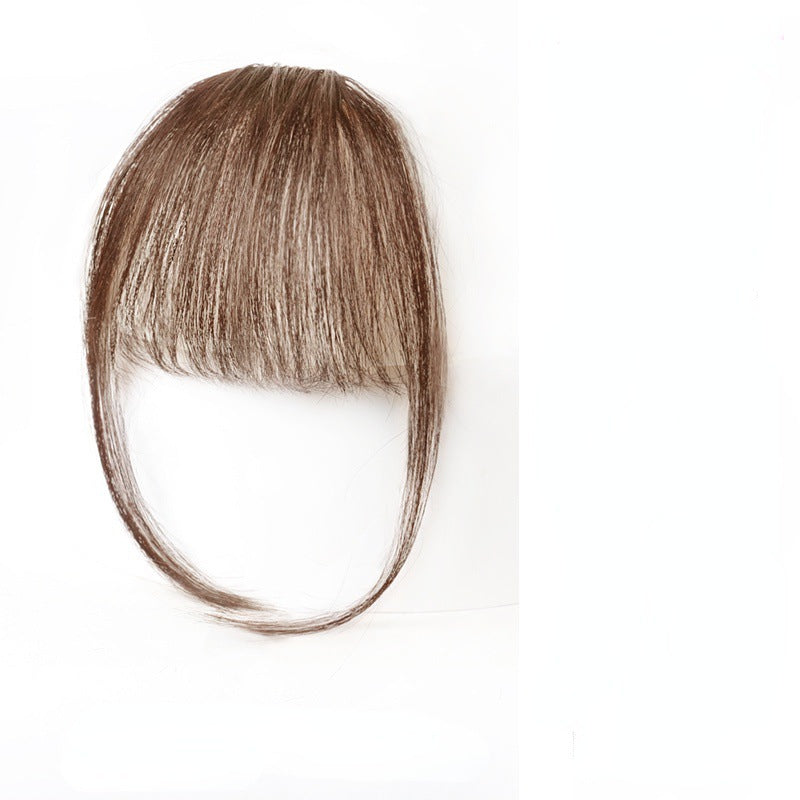 3d Fake Bangs Natural Forehead French Seamless Bangs Wig Piece