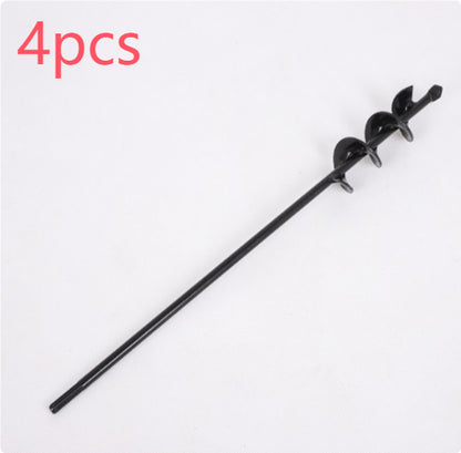 Charging Garden Screw Twist Pit Drill Bit