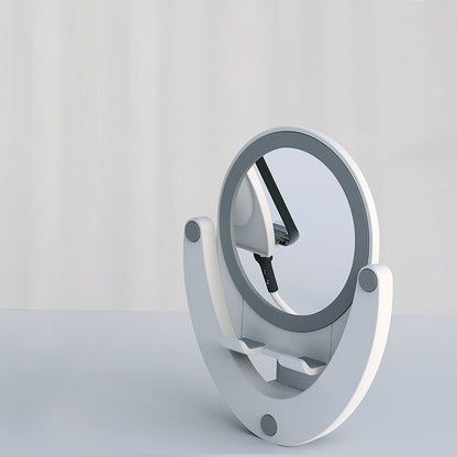 Portable Phone Holder Stand Desk Tablet With Mirror Mobile Phone Bracket With Mirror Foldable Phone Holder