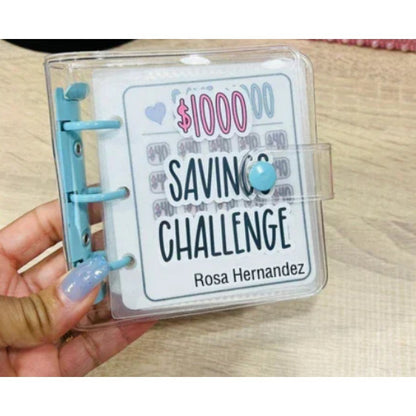 Save Money Clip Gift Creative Mini Save Money Loose-leaf Binder