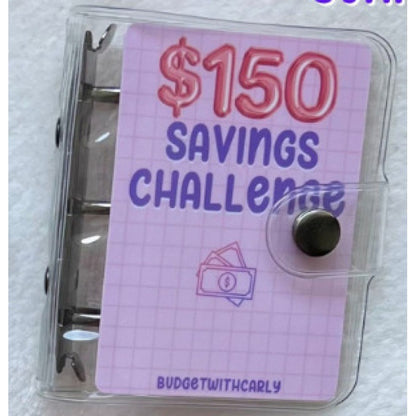 Save Money Clip Gift Creative Mini Save Money Loose-leaf Binder
