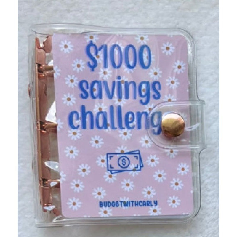 Save Money Clip Gift Creative Mini Save Money Loose-leaf Binder