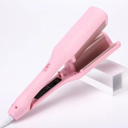 Hair Curling Iron 32mm Deep Wave Hair Curler 4 Temperature Adjustable Fast Heating Crimping Iron Styler Wand For All Hair Style