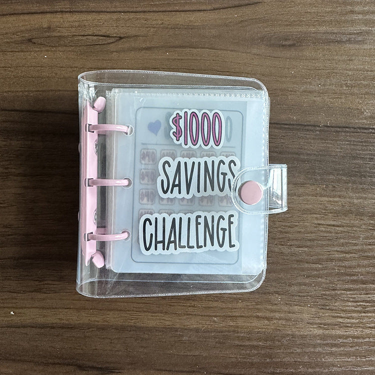 Save Money Clip Gift Creative Mini Save Money Loose-leaf Binder