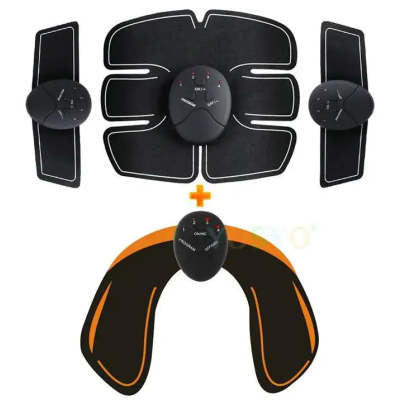 EMS Hip Muscle Training Stimulator Trainer Abs Fitness Massager Buttocks Butt Lifting Trainer Slimming Weight Loss Massager