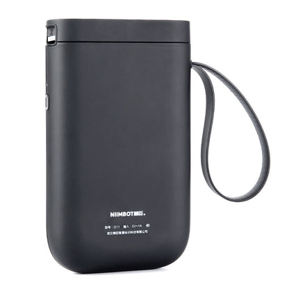 D11 Label Printer Bluetooth-compatible Household Non Drying Label Machine Fast Printing Home Use Office