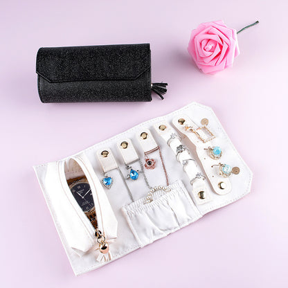 Long Jewelry Multifunctional Storage Box Clutch