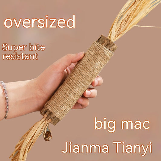 Mu Tianmiao Molar Rod Cat Self-Hi Artifact Consume Physical Strength Catnip Relieving Stuffy Bite-resistant Pet Supplies