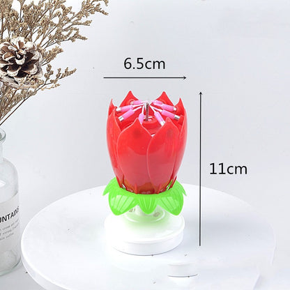 Music Lotus Birthday Music Happy Birthday Song Candle