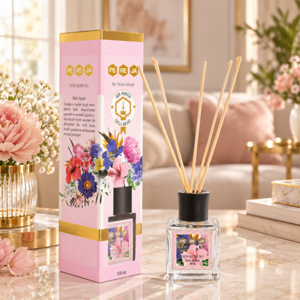 pereja-tatli-hayat-cubuklu-oda-kokusu1 Pereja Tatlı Hayat Çubuklu Oda Kokusu 100 ml